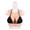 SiliconeGel-Beige, variant on Silicone Breast Form Ultra-Thin Lightweight Design with Flexible Fit, Round Neck Style, B/C/D/F/G Cup Options, 2nd Gen
