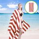thumbnail image 4 of Accesorios de baño Toalla de playa Toallas de playa de microfibra Toallas de viaje ligeras y secas para arena para adultos Mujeres Hombres Niñas Niños Toallas de playa de poliéster, 4 of 8