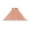 Polished Copper, variant on B&P Lamp® Polished Copper Finish Spun Steel Cone Lamp Shade, 8 Inch Diameter, White Enamel Interior, 2-1/4 Inch Fitter, Metal Light Shade