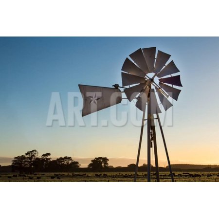 Farm Windmill  Print Wall Art  By rghenry Walmart  com