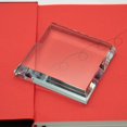 thumbnail image 4 of StayMax Clear Crystal Glass Square Display Base Display Stand for Collectibles (3.93inch*3.93inch*0.7inch), 4 of 8