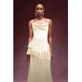thumbnail image 2 of Vestido Bellabarnetten Gunnhild sin mangas Falbala Satin Maxi, 2 of 6