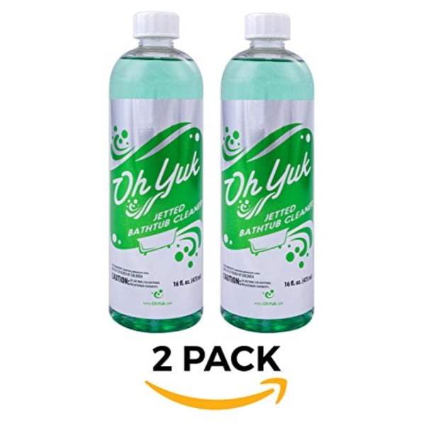 Oh Yuk Jetted Tub Cleaner Two 16 Ounce Bottles
