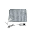 thumbnail image 3 of AuroraX Dual Control Heated Blanket Portable Small Heated Blanket,Fast Heating 16"x12" Electric Throw with 5 Heating Levels and 4 Timer Settings for,Car Office, 3 of 3