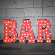 Rustalgic Marquee Bar Sign Letter Rustalgic Marquee Bar Sign Letter Image 2 Of 7