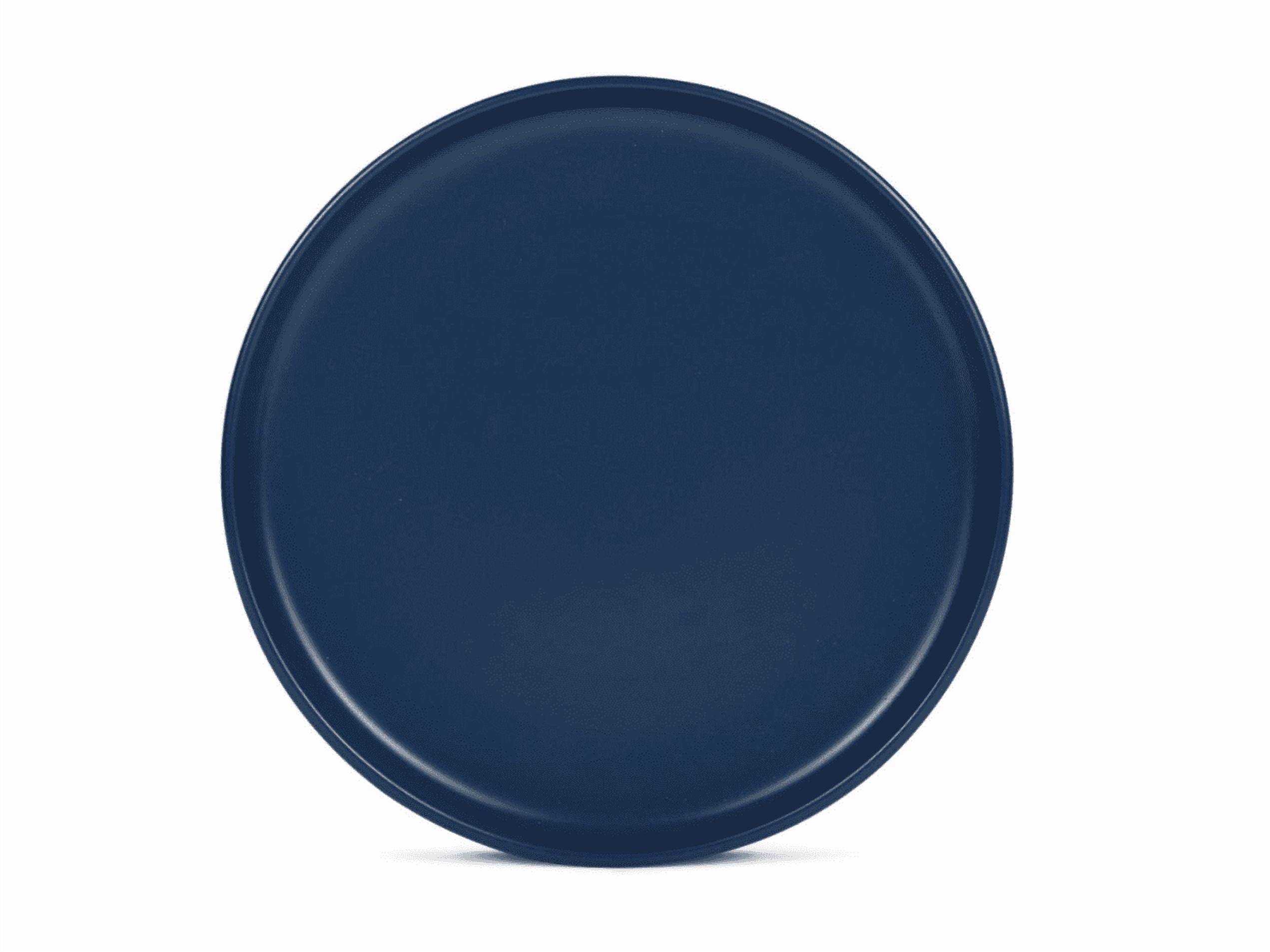 Mainstays Alessandra Matte Blue Stoneware Salad Plate