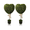 2pcs-A, variant on BingTong Boxwood Heart Topiary Outdoor, Valentine's Day Heart Shaped Topiary Trees, Artificial Decorations Ball Planter Pots with Bow Tie, Faux Fake Mini Greenery Indoor Porch Home Decor 1pcs-A