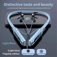 thumbnail image 2 of Playback Sports Earphone Bluetooth with Microphon Light Blue, 2 of 5