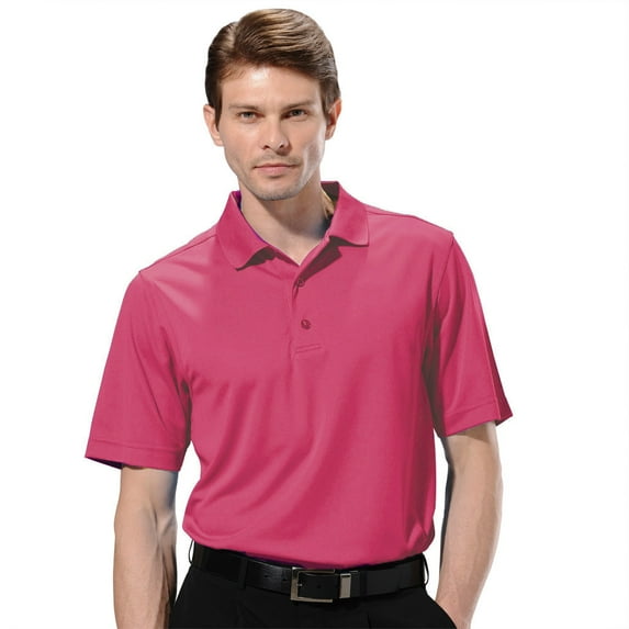 Monterey Club Men's Light Weight Pique Solid Golf Polo Shirt #1070
