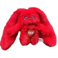 thumbnail image 1 of Kpop YuQi Doll Keychain 15CM Cartoon Red Rabbit Plush Doll Bag Pendant Keyring Filling PP Cotton Soft Short Plush Toy Fans Gift, 1 of 5