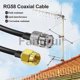 thumbnail image 4 of For Sma To Uhf Extension Cable Rg58 Sma Male To So239 Female Wifi Antenna Pigtail Cable Pl259 Rf Cra, 4 of 5