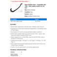 thumbnail image 2 of Upper Radiator Hose - Compatible with 1998 - 2004 Cadillac Seville 4.6L V8 GAS 1999 2000 2001 2002 2003, 2 of 2