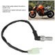 thumbnail image 4 of Riwesomey Interruptor de luz de freno hidráulico de motocicleta de una sola línea M10x1.00mm para 640 690 950 990 Automoción decorativa y accesorios Riwesomey VI002606-00, 4 of 6
