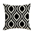 thumbnail image 1 of adviicd Black White Waterproof Hugging Pillow Household Design Pattern Sand Pillow, 1 of 4