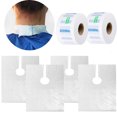 thumbnail image 1 of 100PCS Hair Salon Cape Disposable Barber Cape with 2 Rolls Neck Paper Strip, 1 of 10