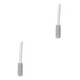 thumbnail image 1 of Transemion Pumice Stone Toilets Brush with Handle Grill Feet Rust Care Bath Pool for Gray 20.5cm 2Set, 1 of 6