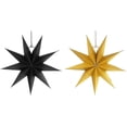 thumbnail image 2 of Estrellas Plegables, Juego De Estrellas De Papel De Pascua Para árbol De Navidad Árbol De Navidad,11 Feliz Sencillez, 2 of 5