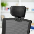 thumbnail image 4 of SEWOART Office Chair Headrest Attachment Universal Black Plastic Adjustable for Office Use 1Pack Back to School, 4 of 6