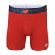 thumbnail image 3 of Calzoncillos bóxer New Balance para hombre, paquete de 6 unidades, color rojo y negro, talla S, 3 of 5