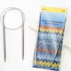 thumbnail image 1 of 20-10mm Stainless Steel Loop Circular Crochet Needles Knitting Needles for DIY Knitting Weaving Pins Needle Craft Tools, 1 of 5