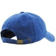 thumbnail image 6 of Pigment Washed Cotton Dad Hat Baseball Cap Adjustable Polo Style, 6 of 7