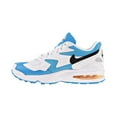 thumbnail image 4 of Nike Air Max2 Light Big Kids' Shoes White-Black-Blue Lagoon-Laser Orange cj4027-102, 4 of 6
