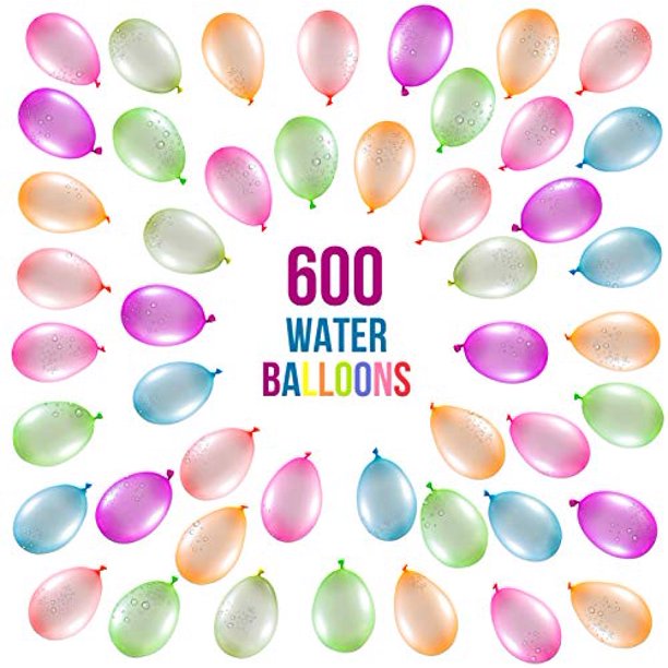 600 Water Balloons Bulk Balloons Pack for Water Sports Fun, Splash