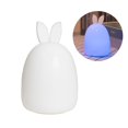 thumbnail image 2 of Rogue Rabbit Silicone Night Light Soft Cute Usb Charging Pat Light Inducción Colorida Decoloración Atmósfera Lámpara De Mesa Para Dormitorio Cabecero Niños Night Company matsuzay HA013212-00, 2 of 7