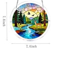 thumbnail image 4 of EGNMCR Home Decor, Room Decor, Wall Decor Acrylic Puzzle Colored Window Decoration Puzzle Window Plaque, 4 of 6