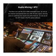 Mixer MiNi 4-CH FHD Video Live-Streaming Multi-view And Recording