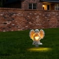 thumbnail image 5 of Solar Garden Angel Statue,Praying Guardian Angel Statue Light,Outdoor Decoration Lawn Ornaments for Outdoor Yard Decor,Resin Garden Sculpture Weatherproof Statues Garden Gifts for Women Mom, 5 of 6