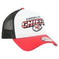 thumbnail image 3 of Preschool New Era White Kansas City Chiefs 9FORTY A-Frame Adjustable Hat, 3 of 5