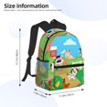 thumbnail image 2 of Balery Farm Animals Mochila para Mujeres y Hombres, Mochila Ligera Casual para Viajes, Mochila Clásica Básica para la Universidad, 2 of 6