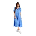 thumbnail image 5 of Vestido casual Roman Fashion /Juvenil 595 (Azul claro) azul G, 5 of 5