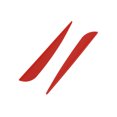 thumbnail image 3 of Arrows Vanes 4 Inch Plastic Feather Fletching for DIY Archery Arrows 50 Pack(Red),50pcs * arrows vanes,Red, 3 of 8