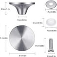 thumbnail image 2 of Juego de 4 perillas de repuesto de acero inoxidable para horno holandés, manija de tapa de olla para horno holandés esmaltado Aldi Lodge, 2 of 7