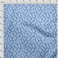 thumbnail image 4 of oneOone Silk Tabby Light Blue Fabric Fruits Dress Material Fabric Print Fabric By The Yard 42 Inch Wide, 4 of 5