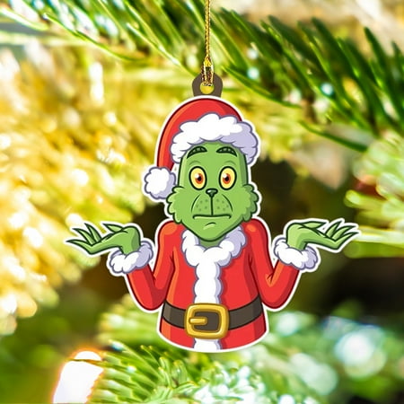 

DIY Various Industries For Christmas Tree Decoration Car Rearview Mirror Backpack Pendant Crafts Collection Kids Toys Gift