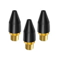 thumbnail image 4 of Punta De Goma / Latón Para Pistolas De Aire Comprimido 1/8 Pulgada NPT Macho - (paquete De 20 Piezas) Sunnimix Punta de latón de goma, 4 of 8