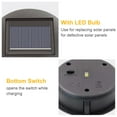 thumbnail image 2 of Marbhall 4 Pack Solar Light Replacement Top for Outdoor Hanging Lanterns 4pcs, 2 of 12