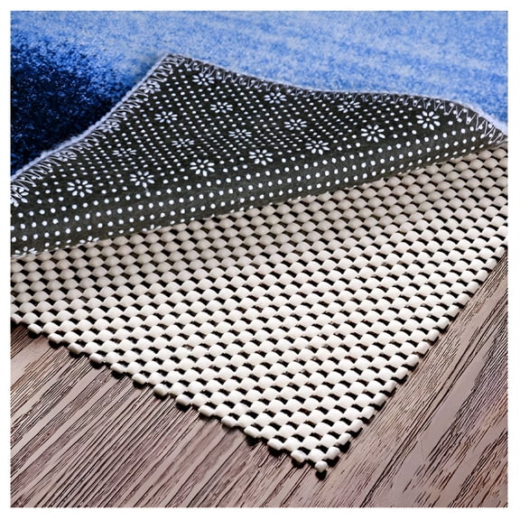 XIBUFE Non Slip Area Rug Pad,Anti Skid Carpet Mat Rug Grip Provides Protection for Tile and Hardwood Floors 2 x 6
