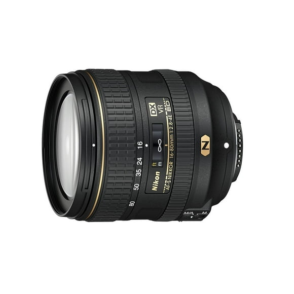 Nikon AF-S DX NIKKOR 16-80mm f/2.8-4E ED VR Wide Angle Zoom Lens
