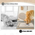 thumbnail image 5 of Large Dog Food Mat - 24" x 16" Silicone Pet Feeding Tray - Waterproof Dog Pet Cat Feeding Mat with Edges - Non Slip Pet Dog Cat Food Bowl Mats Placemat -Pet Water Mats for Carpet -Beige, 5 of 7