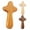 D/3PC, variant on Wood Comfort Hand Cross - Fine Prayer Holding Wooden Cross - Perfect Baptism or First Communion Gift for Boys and Girls