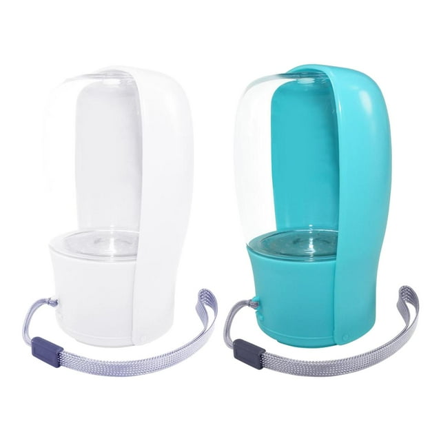2x de agua para perros para caminar, mascotas, viajes al aire libre, cachorro, perrito, perrito, cuenco de agua Sunnimix botella de agua para perros para caminar
