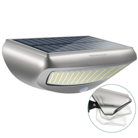 Solar Powered Flood Light Solar Lights Outdoor Motion Sensor Lights,SGODDE 36 LED Waterproof Security Lights Wireless Solar Powered Flood Lights,600 lm 4 Mode Solar Wall Lights for Patio,Driveway, Garden ()