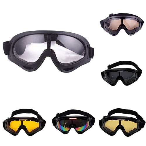 Girl12Queen Sports Snowmobile Snowboard Winter Ski Goggles Dual-Lens Anti Fog UV Glasses by