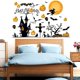 thumbnail image 4 of Pegatinas de pared de Halloween, pegatinas de Halloween, pegatina de pared de PVC para decoración de fiesta de Halloween extraíble JAMW Sencillez, 4 of 5