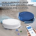 thumbnail image 2 of Robot Vacuum Cleaner and Mop All in One, Two in one Mopping Robot Vacuum with Water Tank and Dustbin, 2000 PA Suction, 80 Min-Running, Powerful Robotic Vacuum for Home Office Carpet Hardwoods, 2 of 7