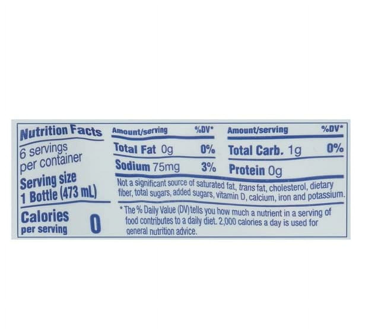 Fruit2O Zero Calorie Flavored Water, Raspberry, 6 Count (Pack of 4)
